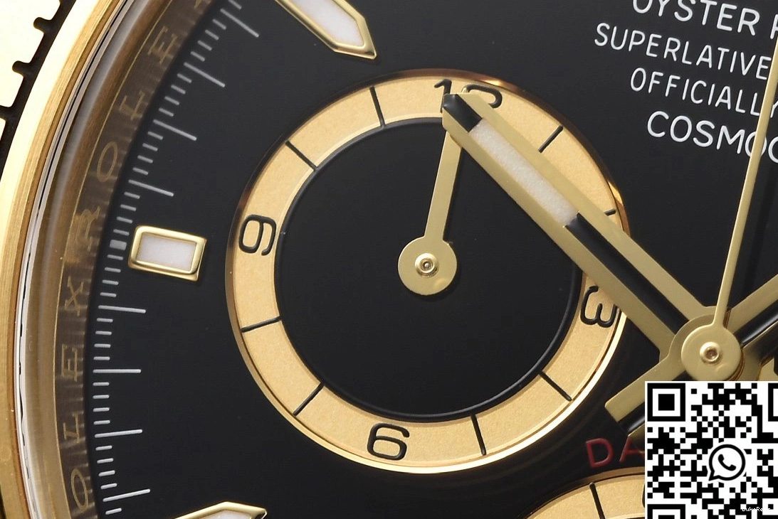 Clean Daytona Bezel Black Factory Cosmograph M126518 Rolex 1120